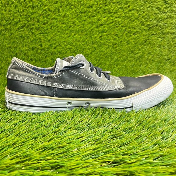 Converse Chuck Taylor All Star Mens Size 9.5 Black Gray Athletic Shoes Sneakers - Picture 4 of 10